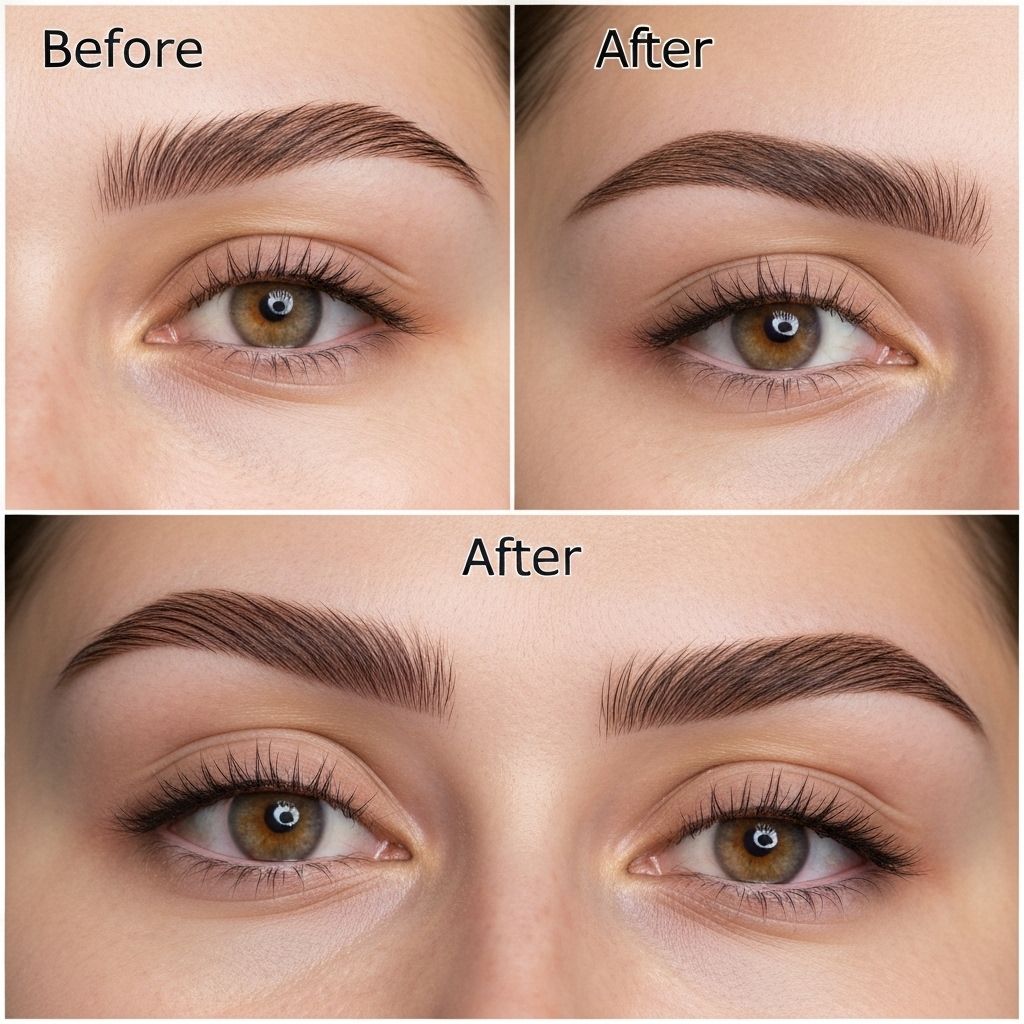 Ombre Nano Brows result 1