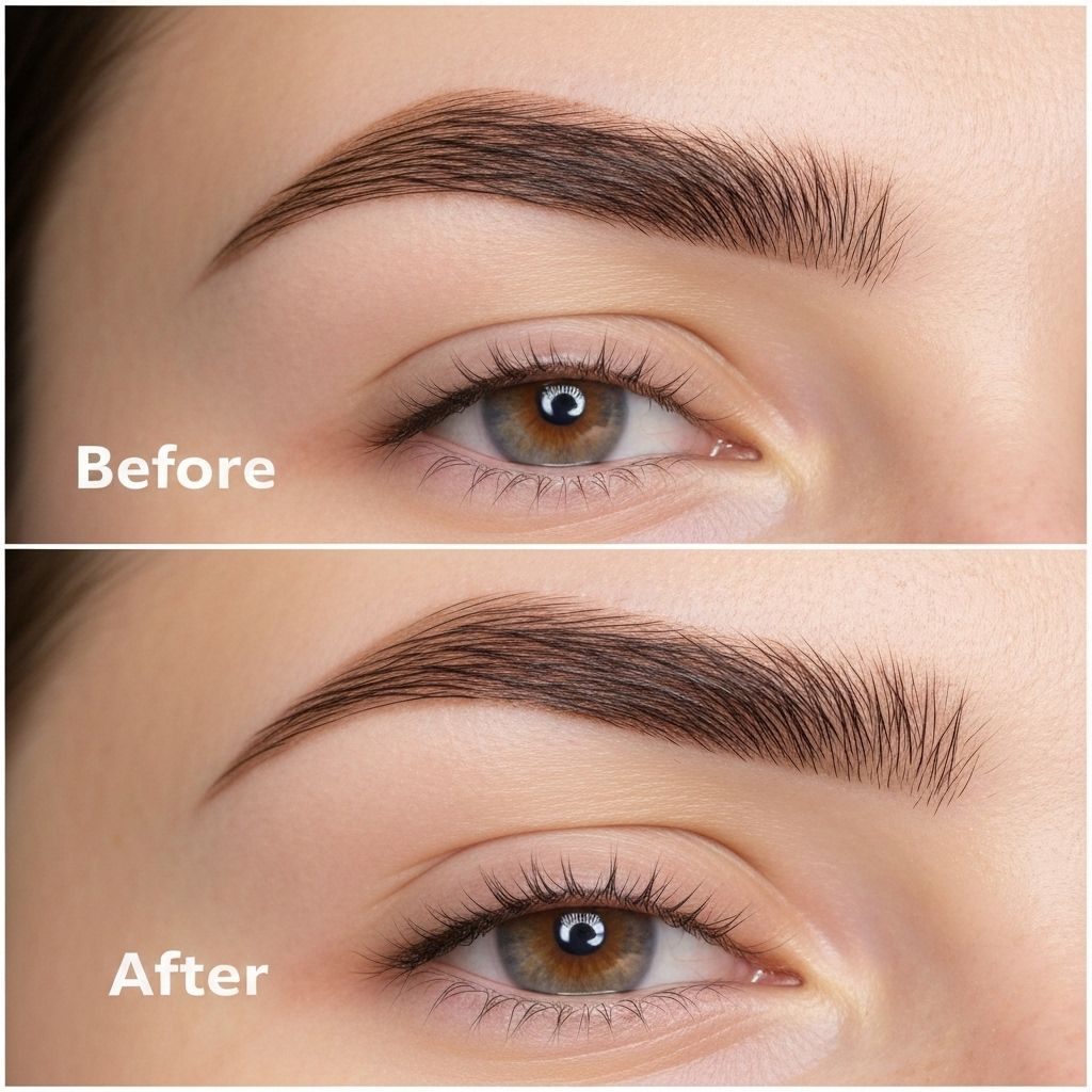 Ombre Nano Brows Result